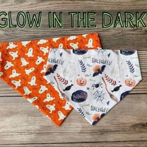 Boo Betch | Reversible Dog Bandana, Over the Collar